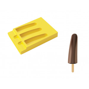 Moule Silicone Ipanema 3,5 cm x H 11 cm (x3) Pavogel Moule Silicone Ipanema 3,5 cm x H 11 cm (x3) Pavogel