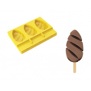 Moule Silicone Malibu 5,2 cm x H 9,5 cm (x3) Pavogel Moule Silicone Malibu 5,2 cm x H 9,5 cm (x3) Pavogel