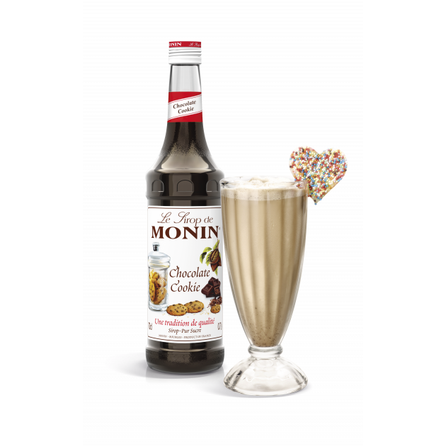 Recette sirop saveur chocolat cookie Monin