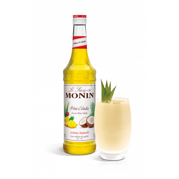 Idée recette de cocktail avec le sirop Monin Piña Colada Idée recette de cocktail avec le sirop Monin Piña Colada