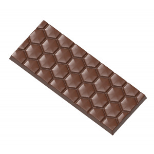 Moule Chocolat Tablette Nid d'Abeille (x4) Chocolate World
