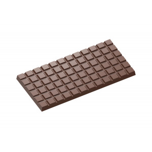 Moule pour chocolat en polycarbonate - Tablette miniature #R1 - Cacao Barry