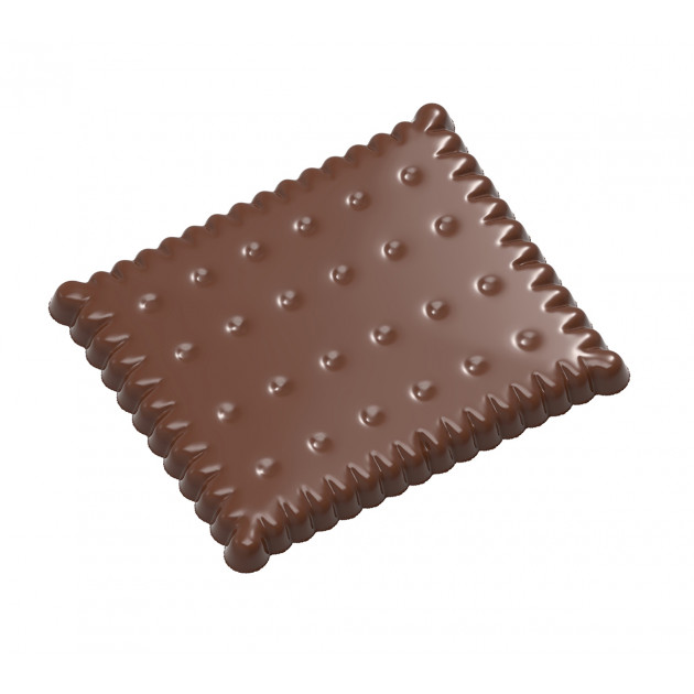 Moule Chocolat Petit Beurre 59,5 mm (x8) Chocolate World