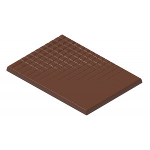 Moule Chocolat Matinette avec trame 69,5 mm (x6) Chocolate World