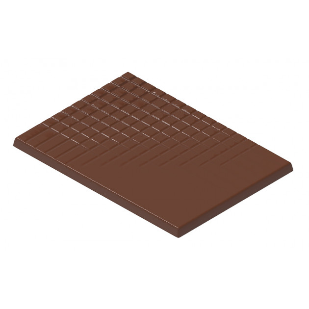 Moule Chocolat Matinette avec trame 69,5 mm (x6) Chocolate World