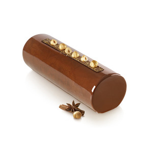 Moule Silicone Bûche Elégance Ø7,5 cm x 25 cm Silikomart Professional Moule Silicone Bûche Elégance Ø7,5 cm x 25 cm Silikomart Professional