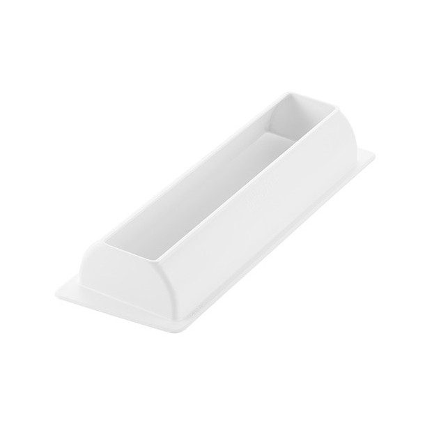Moule à Bûche Silicone Elégance 25 cm Silikomart Professional et Support Plastique