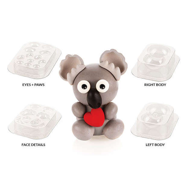 Kit Moules Chocolat Koala Silikomart