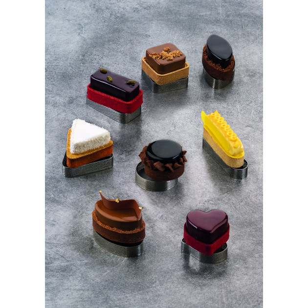 Tartes Individuels avec Cercle Inox Pavoni Tartes Individuels avec Cercle Inox Pavoni