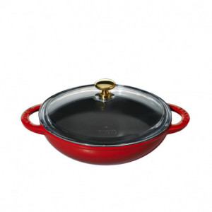 Mini Wok en Fonte 18 cm Rubis Chasseur Mini Wok en Fonte 18 cm Rubis Chasseur