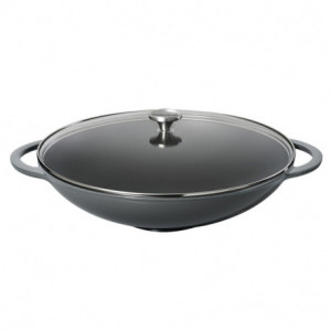 Wok en Fonte 37 cm Caviar Chasseur Wok en Fonte 37 cm Caviar Chasseur