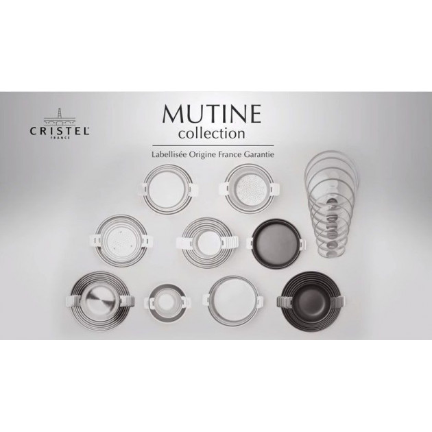 Collection ustensiles Mutine Cristel Empliees