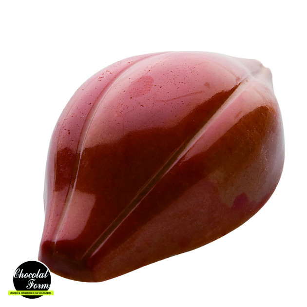 Moule Chocolat Fève Cacao 4,7 cm Plaque Polycarbonate x24 Chocolat Form Moule Chocolat Fève Cacao 4,7 cm Plaque Polycarbonate x24 Chocolat Form