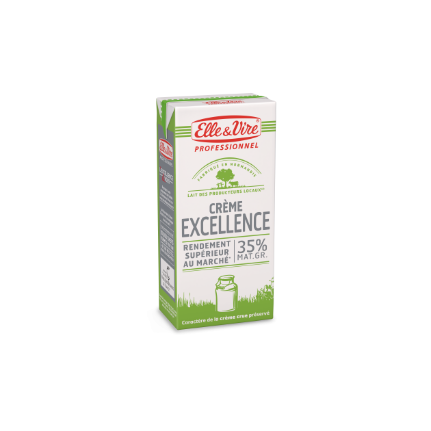 Creme excellence Elle et Vire 35% UHT