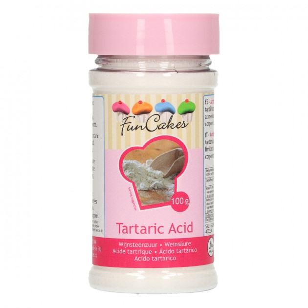 Acide Tartrique 100g Funcakes