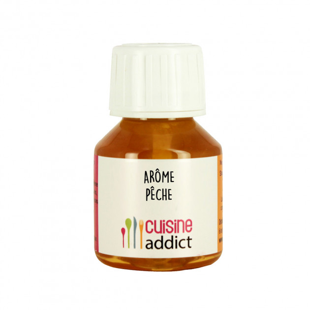 Arôme Alimentaire Pêche 58 ml Cuisineaddict