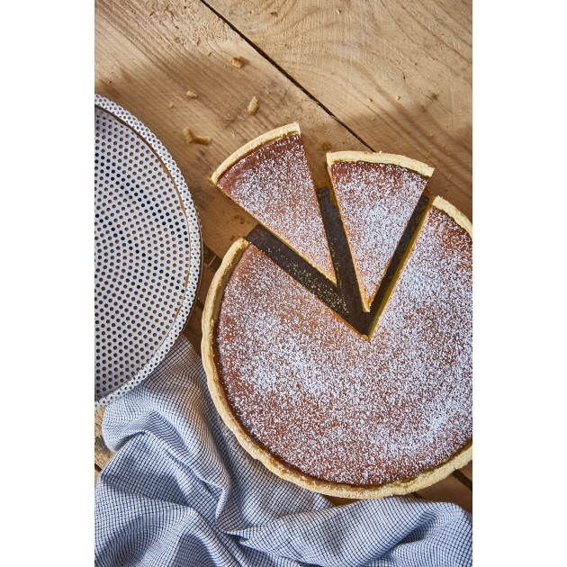 Flan dans Moule à Manqué Rond Flan dans Moule à Manqué Rond