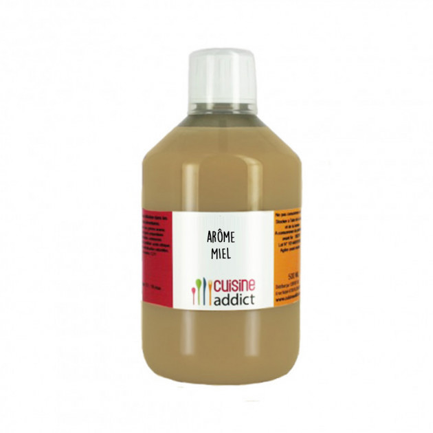 Arôme Alimentaire Miel 500 ml Cuisineaddict