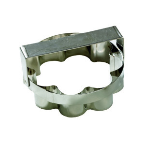 Emporte Pièce Fleur Inox Ø 15.5 cm Emporte Pièce Fleur Inox Ø 15.5 cm