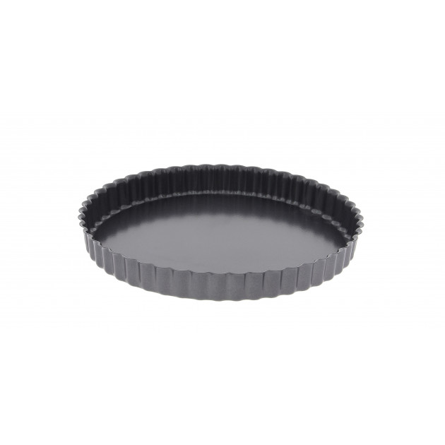 Moule Anti Adhésif Tarte Cannelée Droite Ø 20 cm x H 2 cm De Buyer