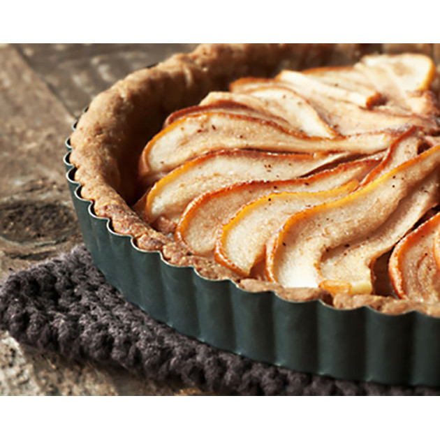 Moule Tarte Rond Cannelé Fond Amovible