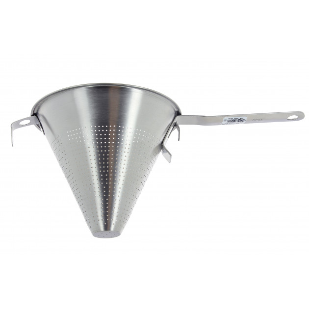 Chinois de Cuisine Inox Ø 14 cm x H 10,5 cm Perforation 1,5 mm De Buyer