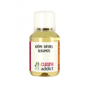Arôme alimentaire naturel Bergamote 115 ml Cuisineaddict