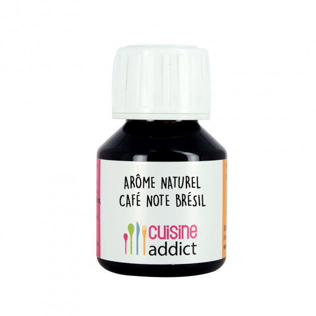 Arôme alimentaire naturel café note Brésil 58 ml Cuisineaddict