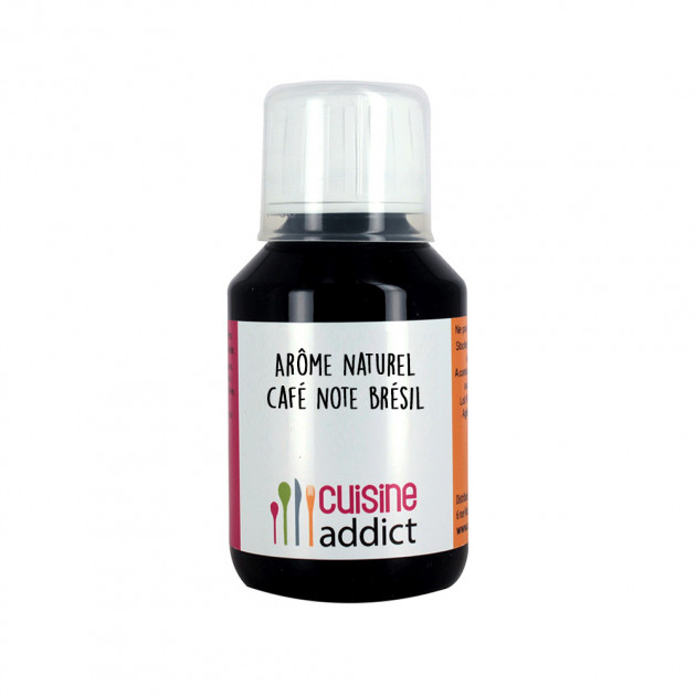  Arôme alimentaire naturel café note Brésil 115 ml Cuisineaddict