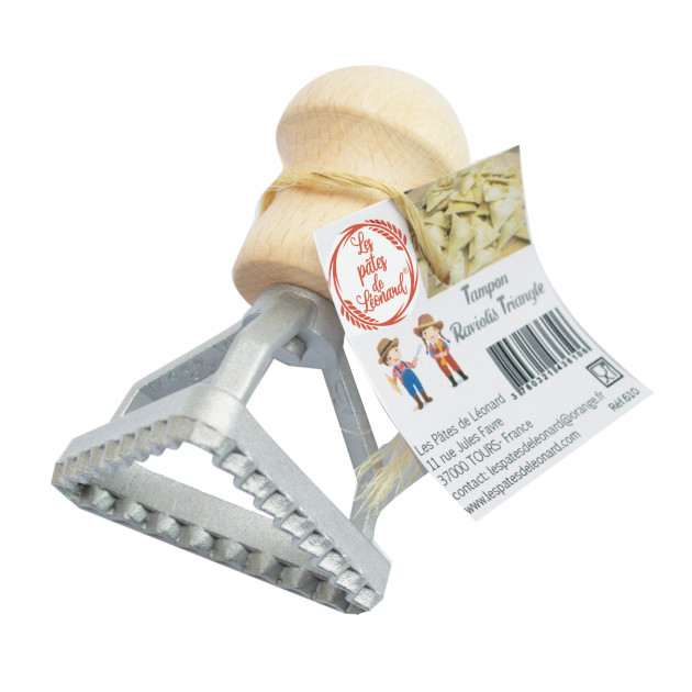 Emporte Pièce Raviolis Triangle Aluminium Les Pâtes de Léonard