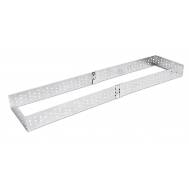 Cadre à Pâtisserie Rectangle Extensible Perforé