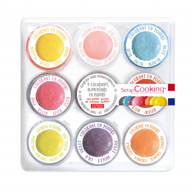 Colorant alimentaire en poudre ScrapCooking - Rouge - 5 g