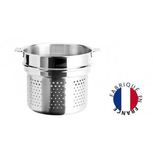 Cuiseur à Pâtes Mutine Ø 22 cm Manche Amovible Inox Cristel Cuiseur à Pâtes Mutine Ø 22 cm Manche Amovible Inox Cristel