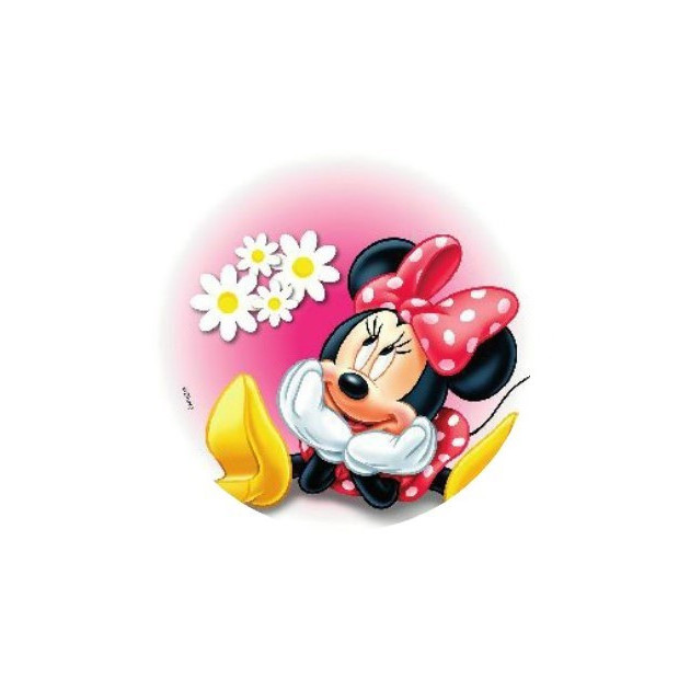 Disque Azyme 21 cm Minnie Reveuse