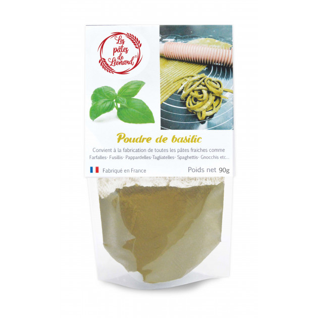 Poudre de Basilic 90 g Les Pâtes de Léonard