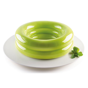 Moule Silicone Arena Ø 22 x 28,1 x 24,1 x H 7 cm Silikomart 3D Design Moule Silicone Arena Ø 22 x 28,1 x 24,1 x H 7 cm Silikomart 3D Design