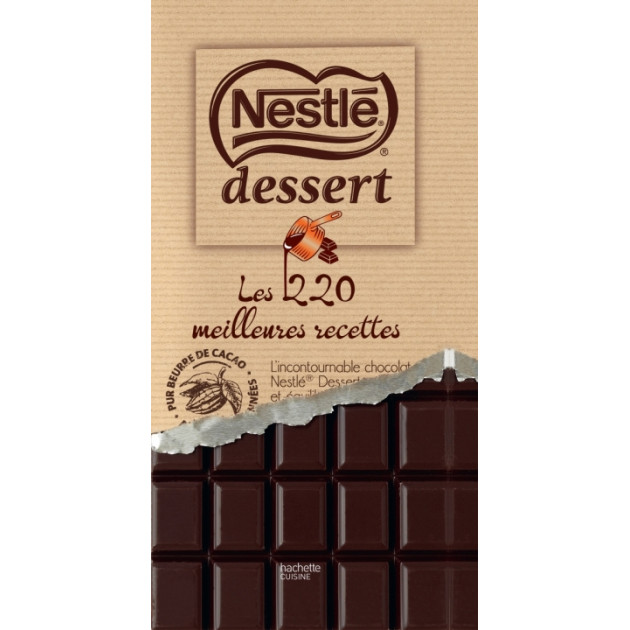 Livre de recettes : Nestlé Dessert - Les meilleures recettes au chocolat -  , Achat, Vente