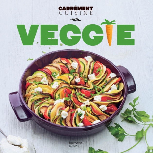 Livre de Recettes Veggie, chez Hachette