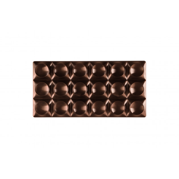 Moule Tablette Chocolat Moulin 15,4 x 7,7 cm x H 1,4 cm (x3