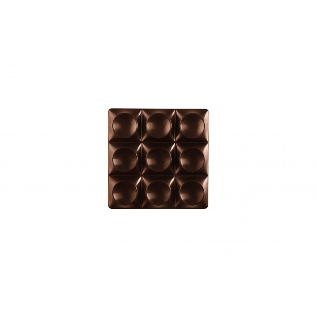Moule Tablette Chocolat Mini Bricks 7 x 7 cm x H 1,1 cm (x6) Pavoni