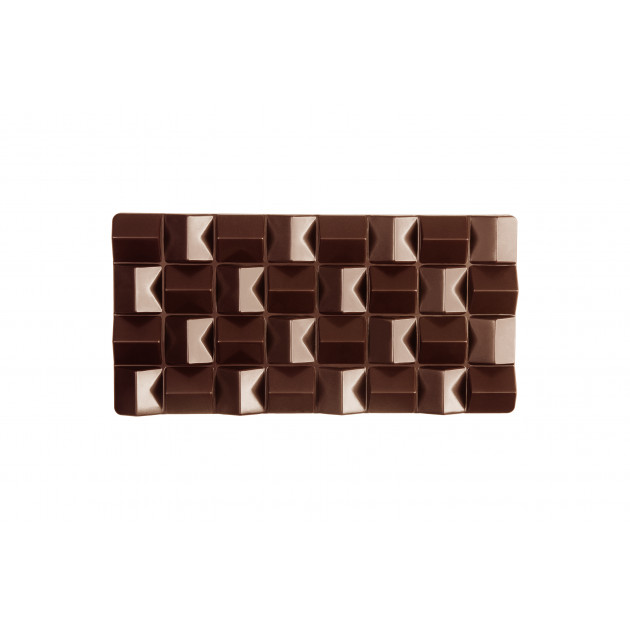 Moule Tablette Chocolat Pixie 15,4 x 7,7 cm x H 1,1 cm (x3) Pavoni