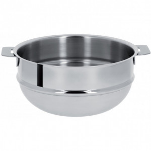 Bain Marie Mutine Ø 20 cm Manche Amovible Inox Cristel Bain Marie Mutine Ø 20 cm Manche Amovible Inox Cristel