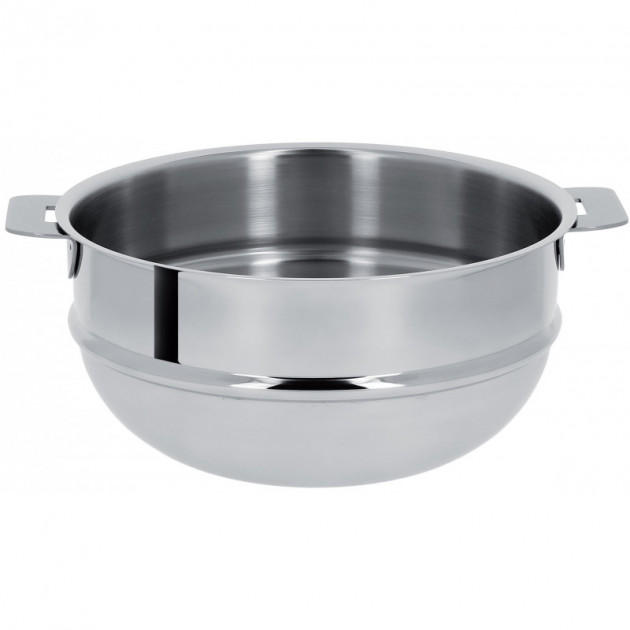 Bain Marie Mutine Ã˜ 20 cm Manche Amovible Inox Cristel