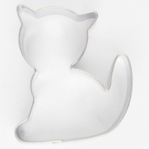 FIN DE SERIE Emporte-pièce Inox Chat 5 x 4 cm Cookie Cutters