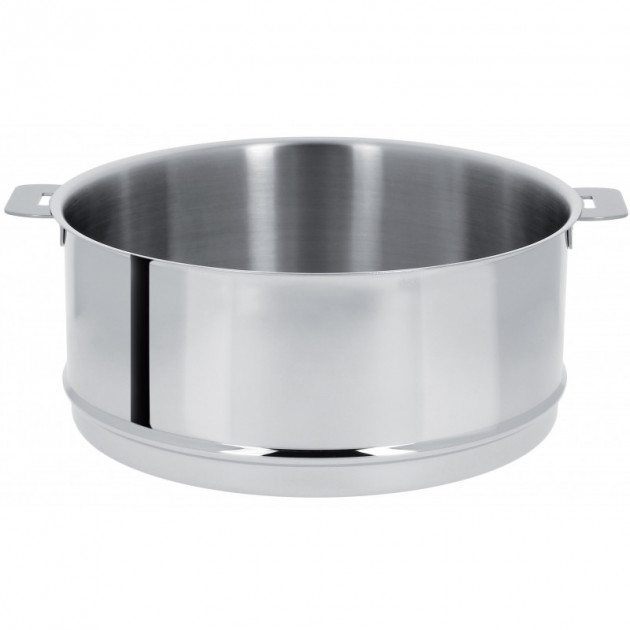 Cuit Vapeur Mutine Ã˜ 14 cm Manche Amovible Inox Cristel