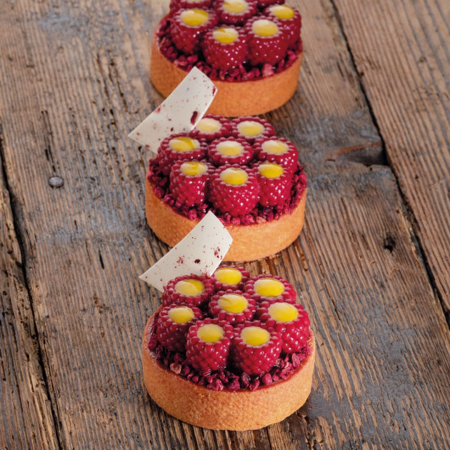 Tartelette Framboises moule Pavoni Tartelette Framboises moule Pavoni