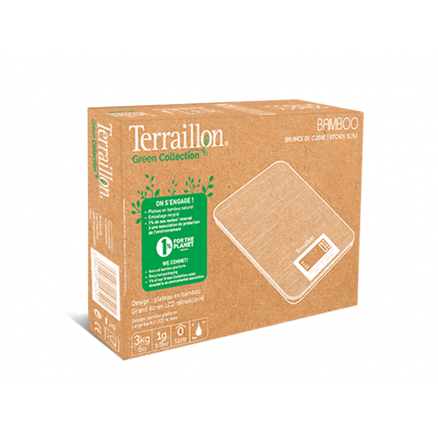 Balance numérique en bambou