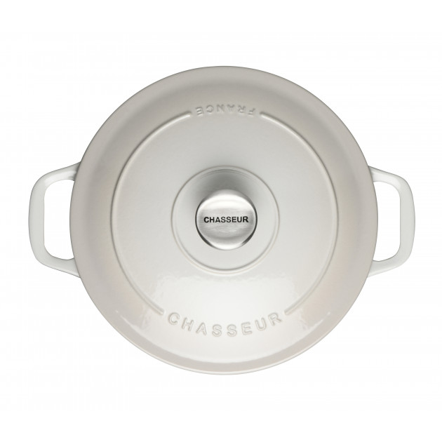 Cocotte en Fonte Ronde 20 cm Macadamia Chasseur