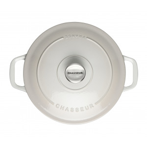 Cocotte en Fonte Ronde 24 cm Macadamia Chasseur Cocotte en Fonte Ronde 24 cm Macadamia Chasseur