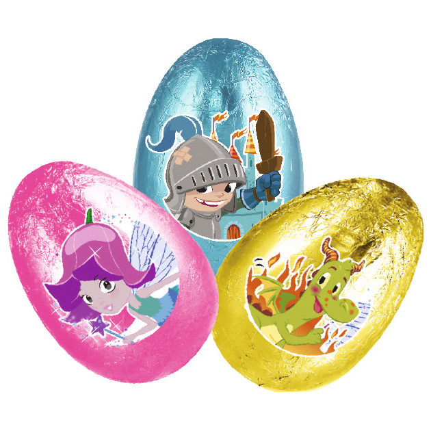 55 Oeufs Chocolat au Lait à Cacher Oeufs Enchantés 12,5g